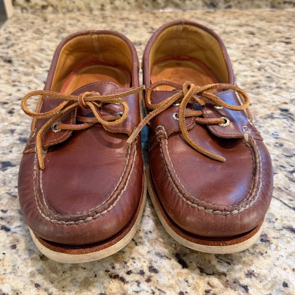 Sperry Gold Cup Authentic Original Boat Shoe Mens Size 10 Brown Leather STS22966
